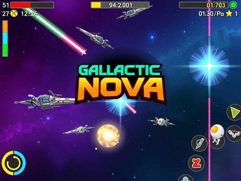 Intense Space Battle in Galactic Duel Nova Galactic Duel Nova Gameplay